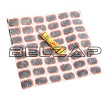 Аптечка велосипедная 48 заплаток,клей, JS-1003, BESTOP